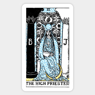 Modern Tarot - 2 The High Priestess Sticker